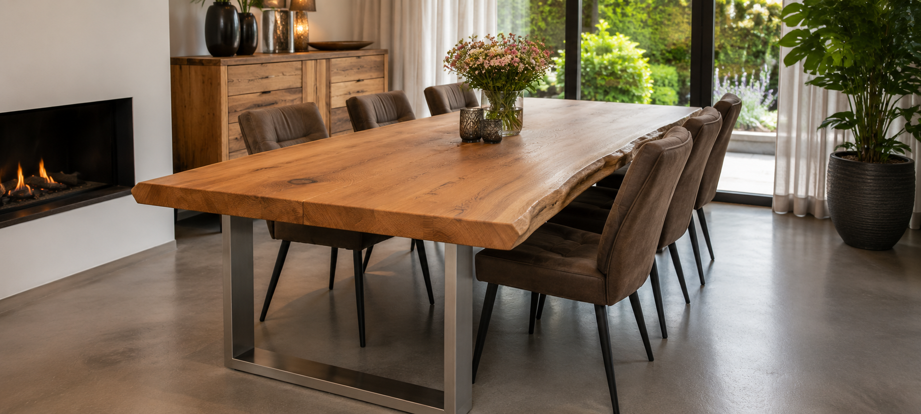 eiken tafel