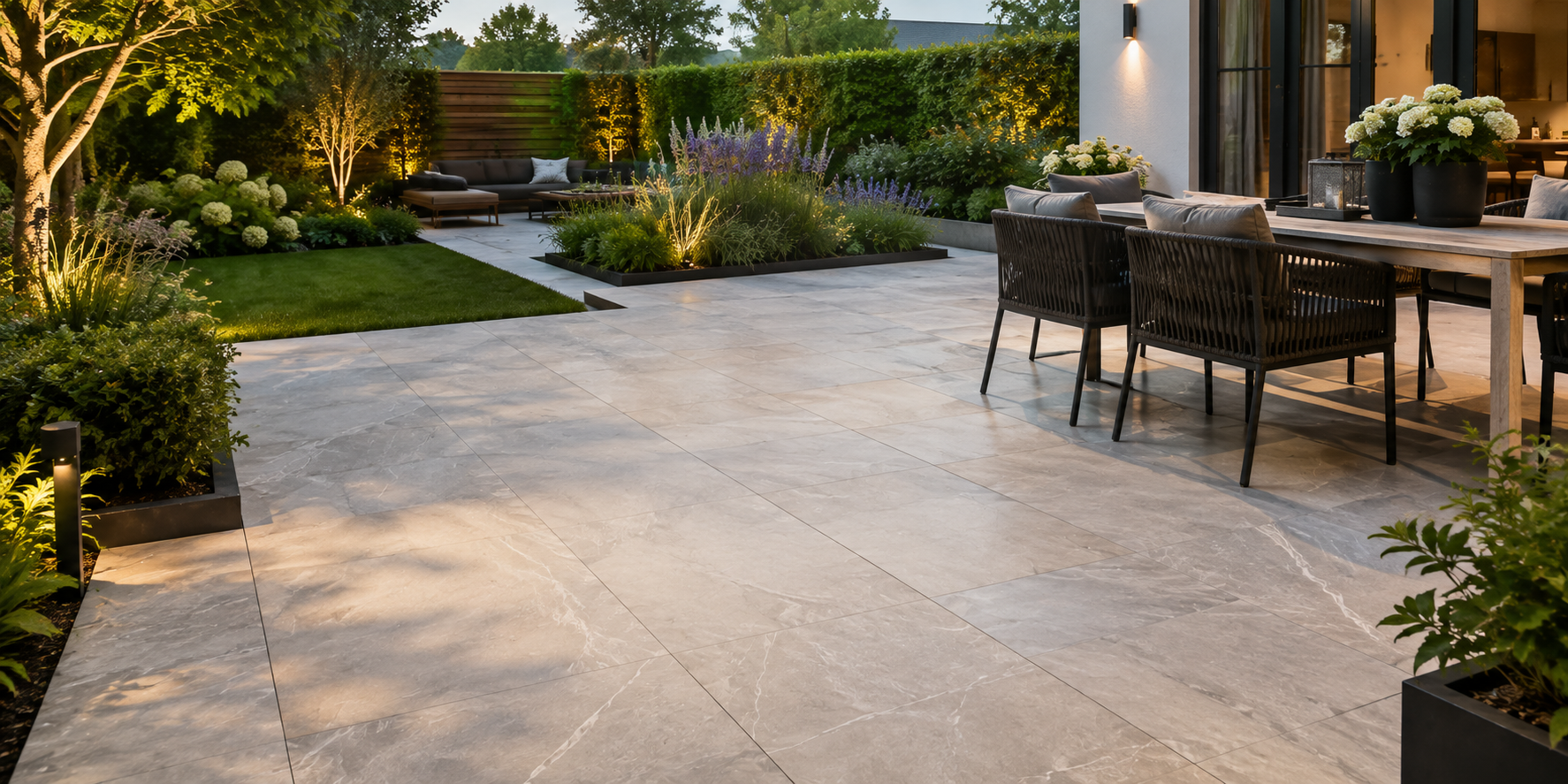 tuin met terras